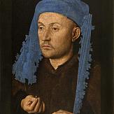 Jan van Eyck, L'homme au chaperon bleu